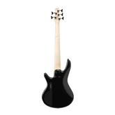 Ibanez SRMD205 Medium Scale Bass Guitar - Black Flat